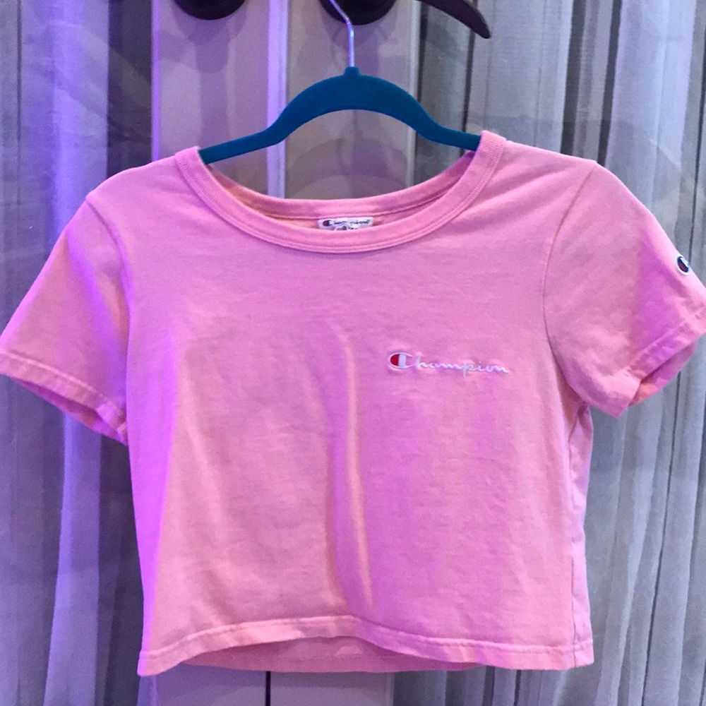 champion crop tee